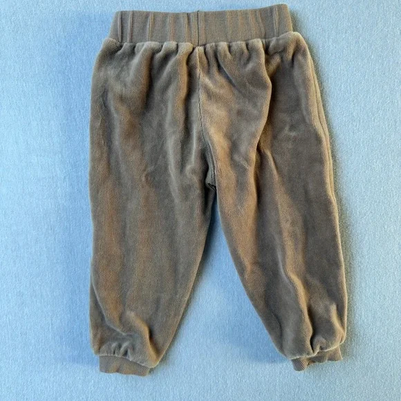 Quincy Mae Fleece Joggers Size 18-24 Months Chocolate Brown Baby Pants - Picture 2 of 7